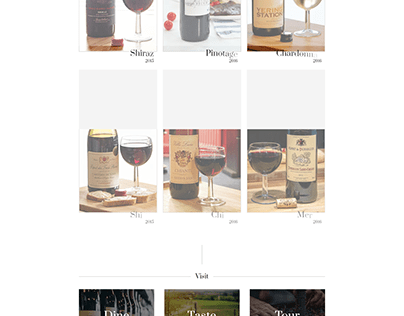 wine Shop home page