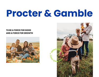 Procter & Gamble — Corporate Website Redesign