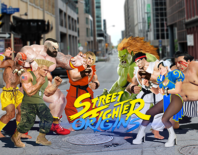 Street Fighter 2 Remake Designs