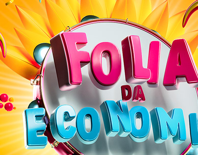 Selo 3d de fim de semana econômico para composição