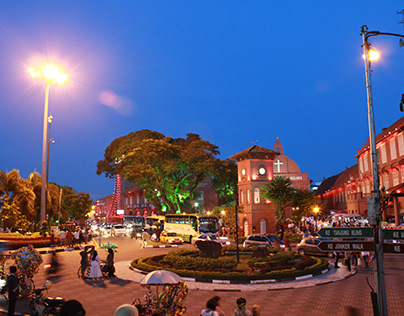 Night in Malacca