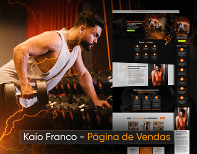 Project thumbnail - Página de Vendas - Kaio Franco Personal