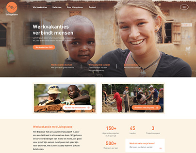 Website ontwerp Livingstone Nederland