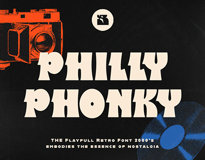FREE FONT - PHILLY PONKY RETRO FONT