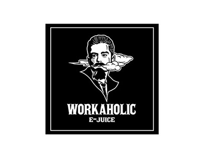 Workaholic E-Juice New Logo Proposal
