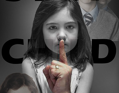 Stop Child Abuse poster design