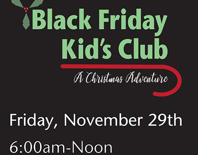 Black Friday Kids Club Logo