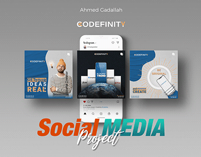 CodeFinity | Social Media Project