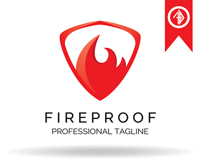 Fire Proof Logo Template