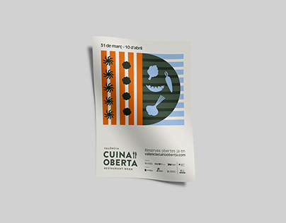 Cuina Oberta Visual Identity Campaign