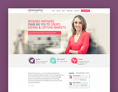 RedSand Partners - Website