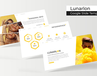 Lunarlon Google Slide Template