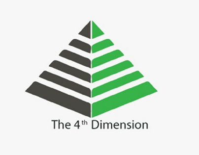 The 4th dimension logo and visiting card