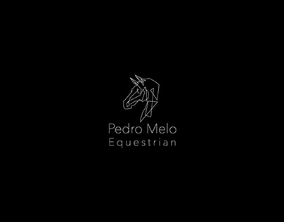 Pedro Melo Equestrian logo design