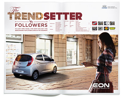 'The Trensetter Vs Follower' Campaign, Eon, Hyundai