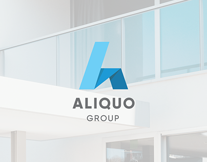 Brand identity for “Aliquo Group”