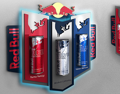 Red Bull Wall Display