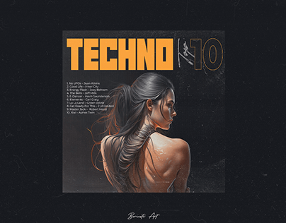 Techno Songs Album Cover Art