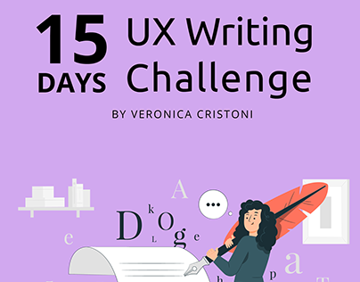 15 days UX Writing Challenge