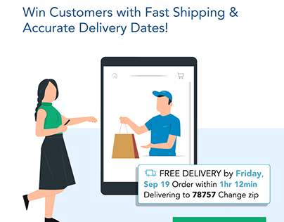 Win Customers with Fast Shipping.