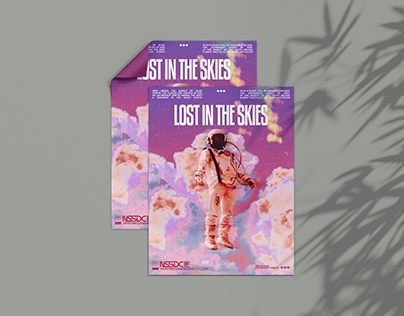 Lost In The Skies Poster Design