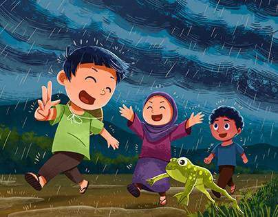 Play On Raining (Picture Book)
