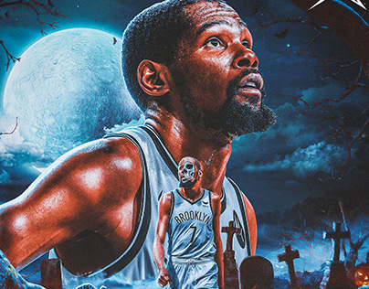 Kevin Durant "Halloween 2021" Graphic
