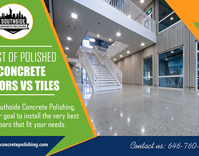 Cost of Polished Concrete Floors VS Tiles
