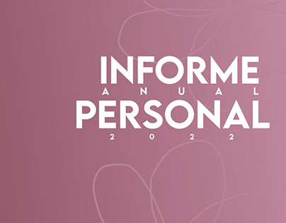 Informe Anual Personal