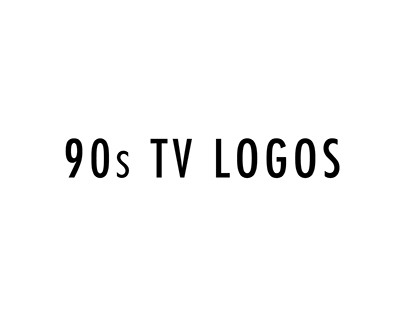 90's Tv Show Logos