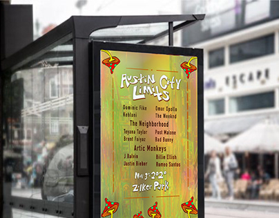 Austin City Limits Festival Poster Design