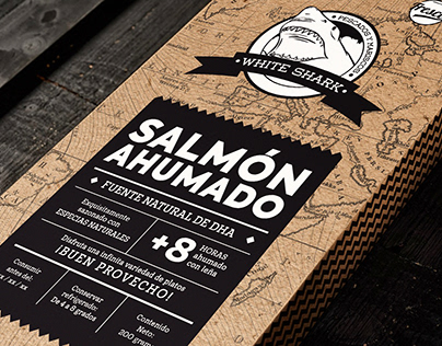 Packaging White Shark - Crafted SeaFood