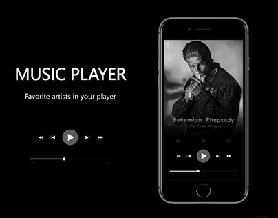 Music player for mobile