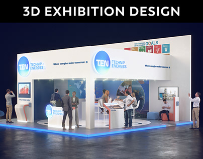 Technip Energies | 3D Booth Design