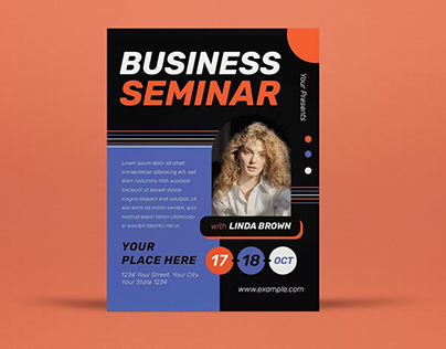 Free Business Seminar Flyer