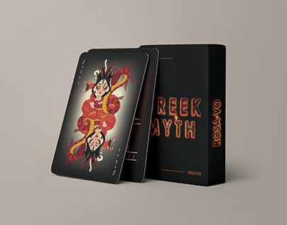 Project thumbnail - Greek Myth deck of cards
