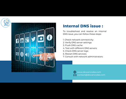Internal DNS issue :