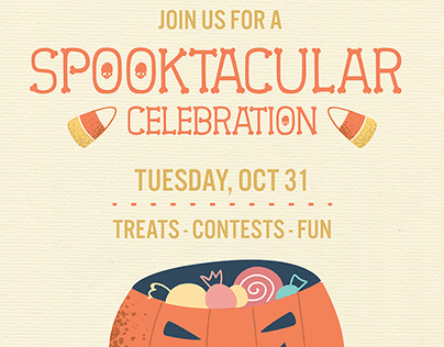 Spooktacular Celebration Flyer