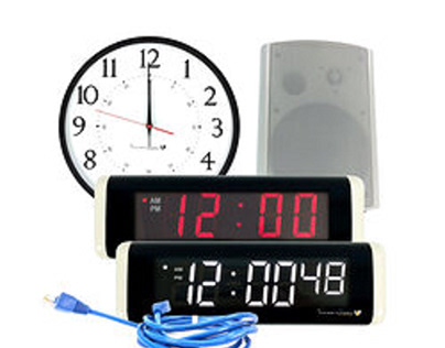 Digital School Clocks