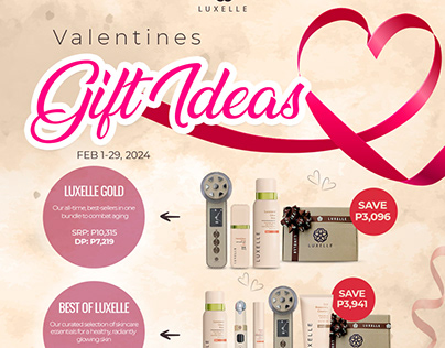 Luxelle Valentine's Gift Ideas promo