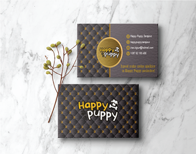 Happy Puppy - Business Cards