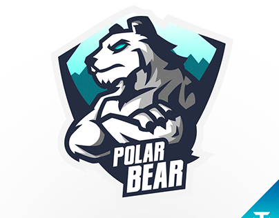 Polar Bear Mascot Logo!