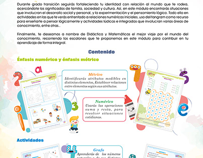 Proyecto editorial - Presentación material escolar