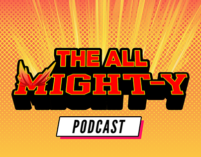 Logo - The All Might-y Podcast