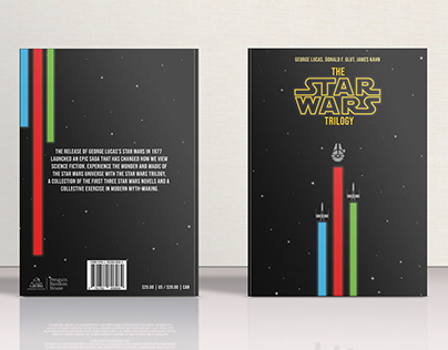 "The Star Wars Trilogy" Book Cover Proposal