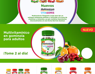 Enhance Content design for Centrum(GSK)Spain Amazon.com