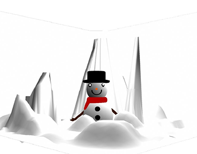 snowmen 3d model