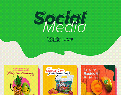 Social Media - Frutas Doce Mel