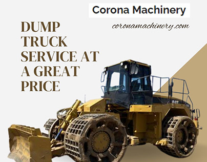 Get Dump Truck Service at a Great Price