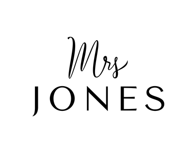Graphic Identity: Mrs Jones
